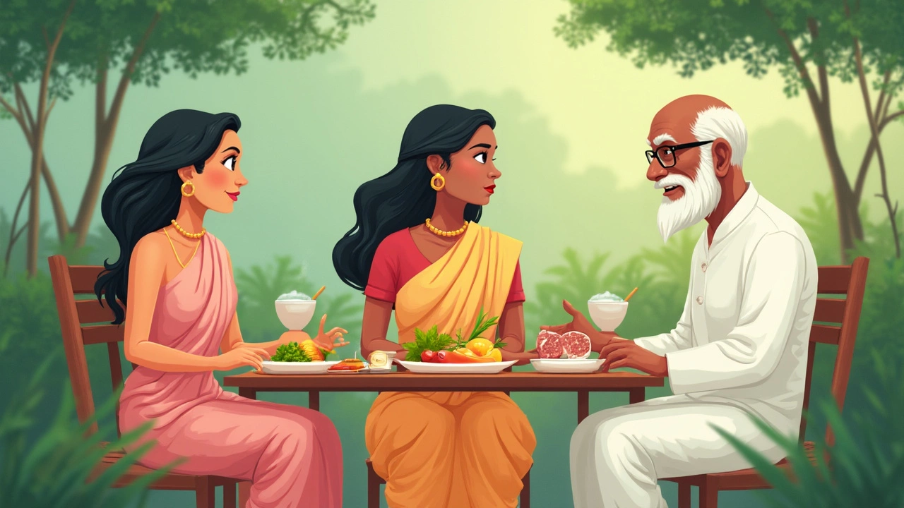 Situations where Ayurveda suggests meat is helpful